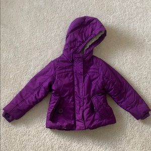 Girls toddler winter coat